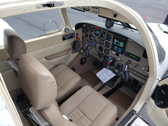 Archer N455H front interior